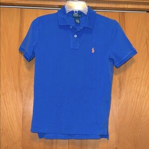 Polo Ralph Lauren Blue Polo Shirt Youth Size Medium 10-12